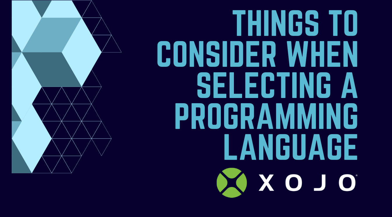 Things to Consider When Selecting a Programming Language